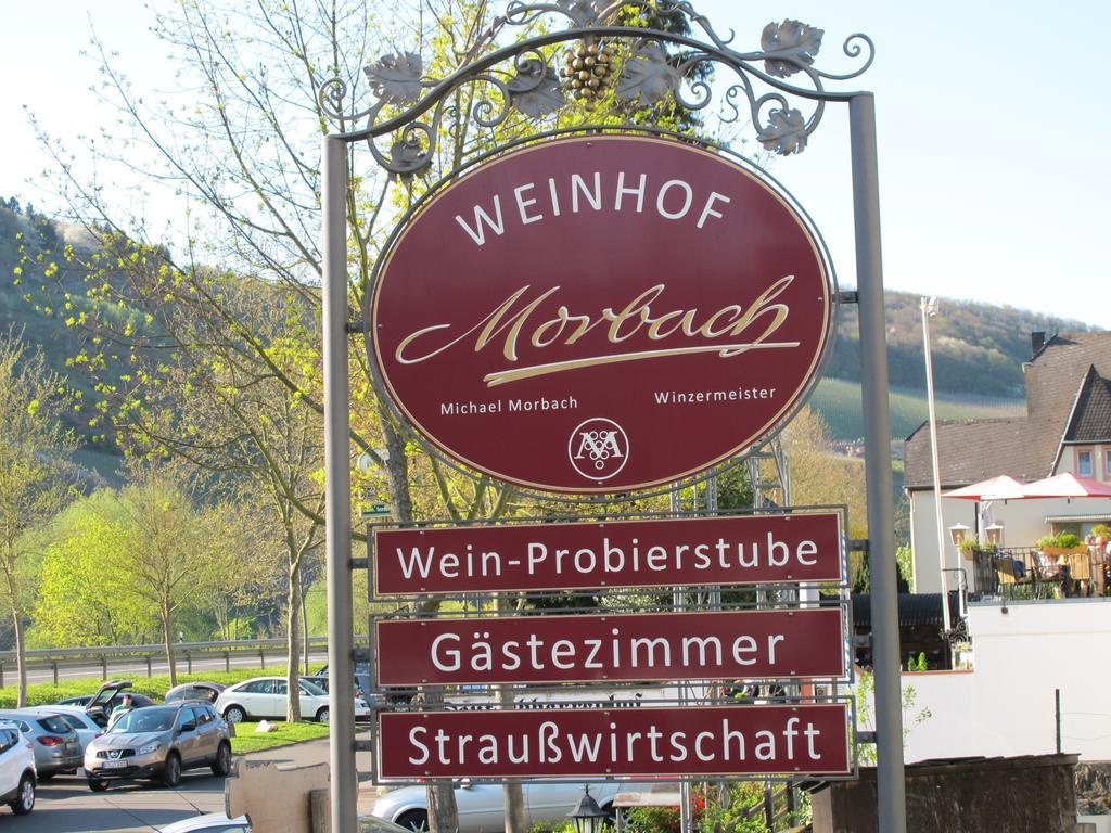Отель Weinhof Michael Morbach Цельтинген-Рахтиг Экстерьер фото